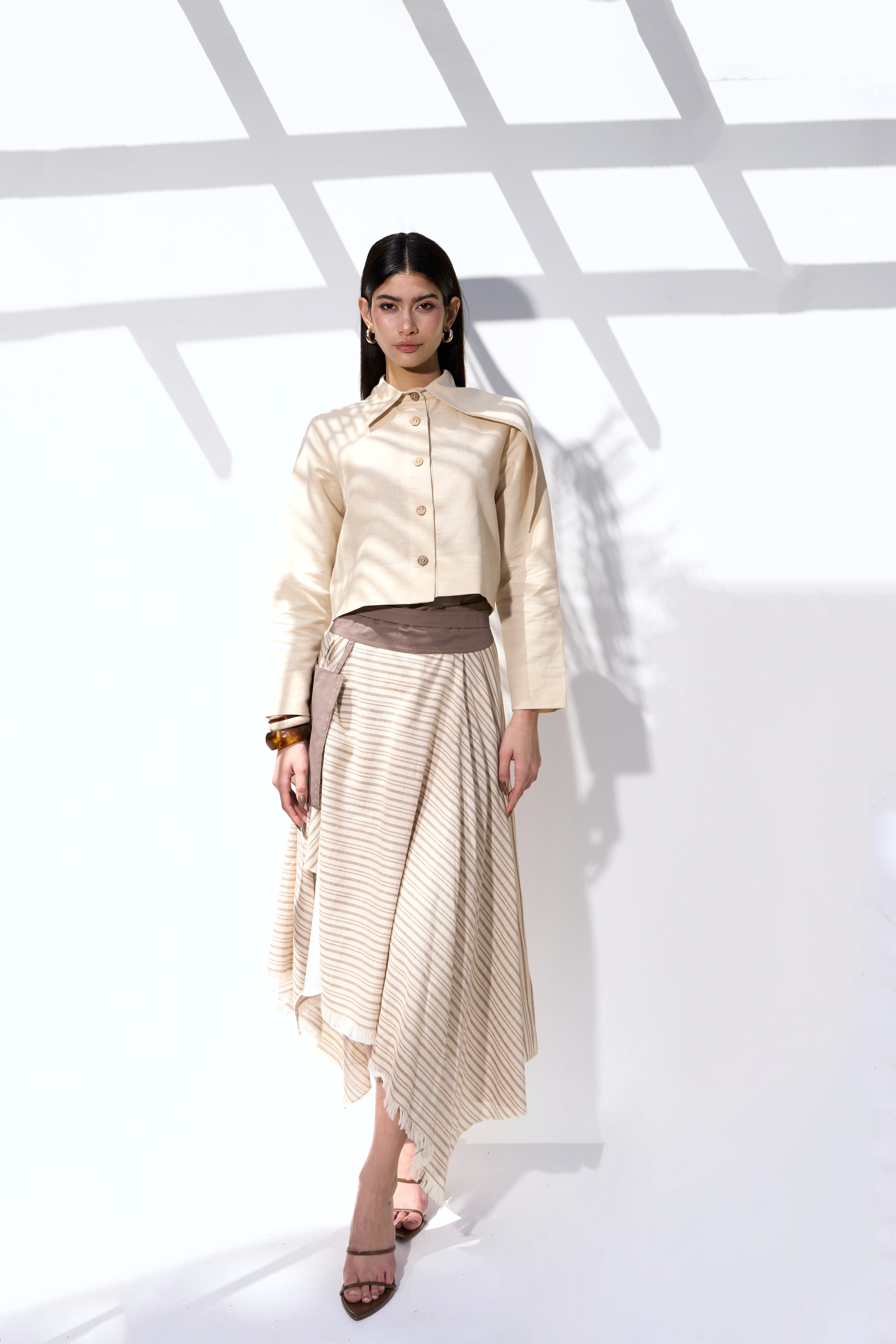 The Desert Sand Wrap Skirt