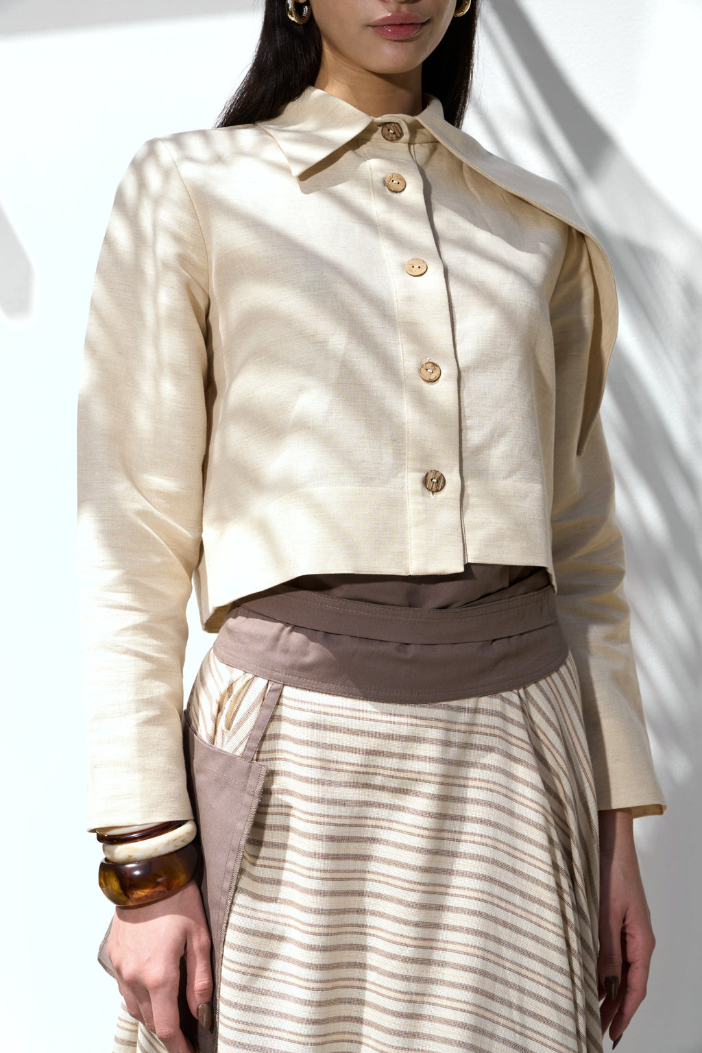 The Folded Bark Shirt
