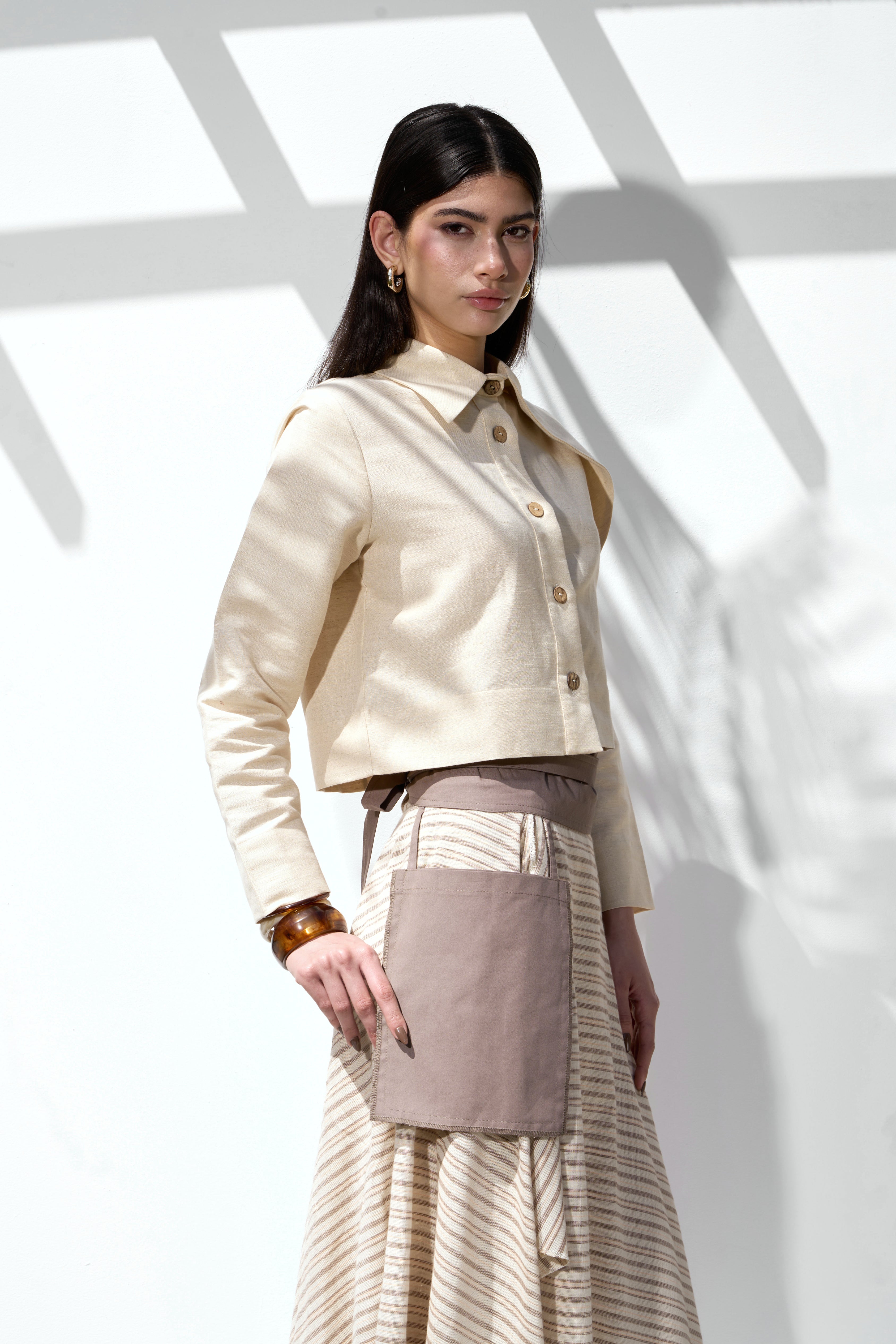The Desert Sand Wrap Skirt