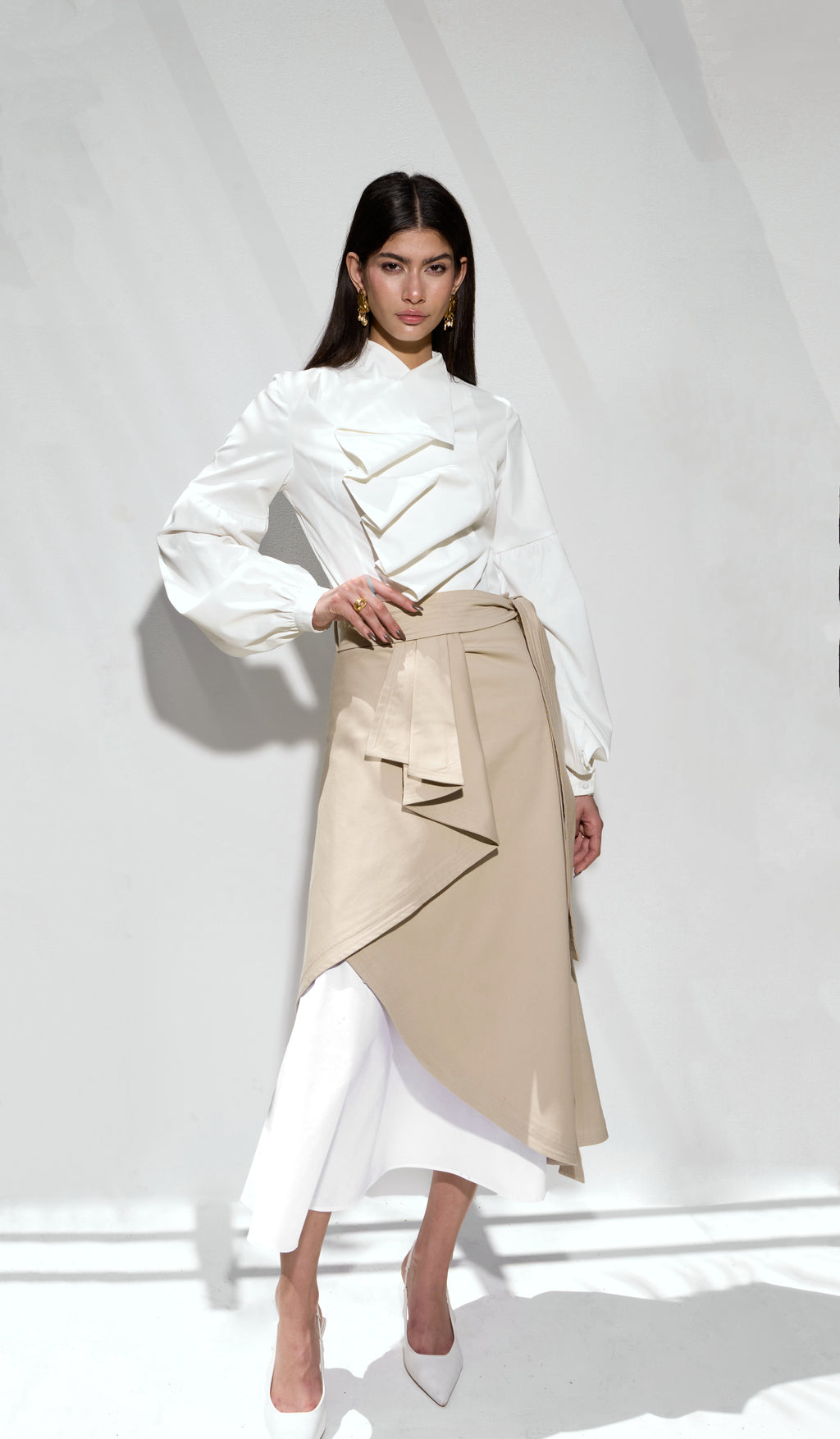 The Willow Ruffle Shirt