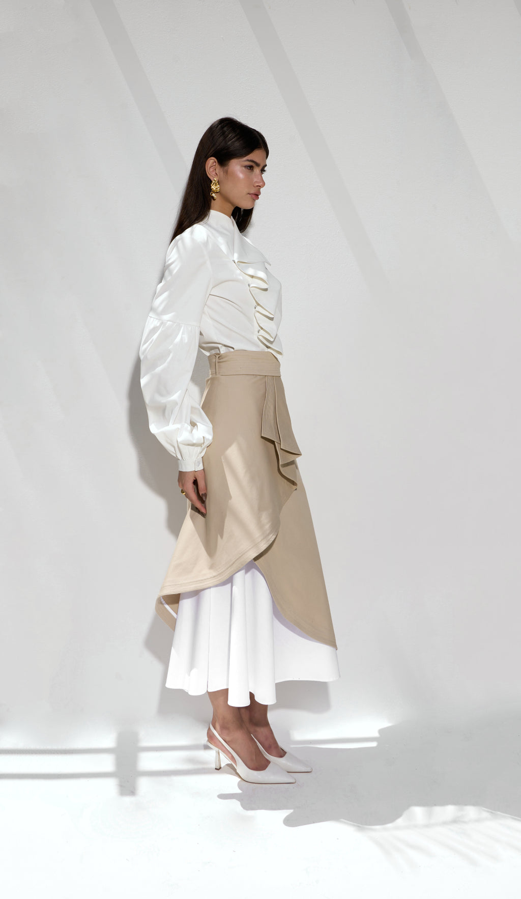 The Willow Ruffle Shirt